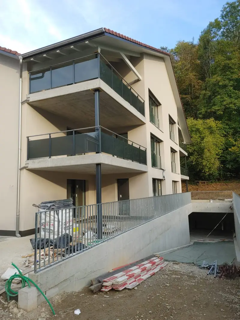 Kundenprojekt Glasgeländer Classic