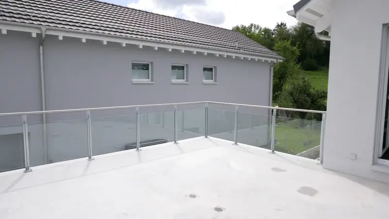Kundenprojekt Glasgeländer Classic