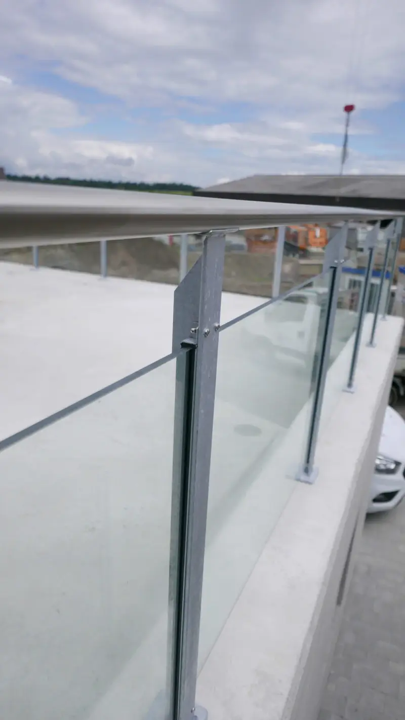 Kundenprojekt Glasgeländer Classic