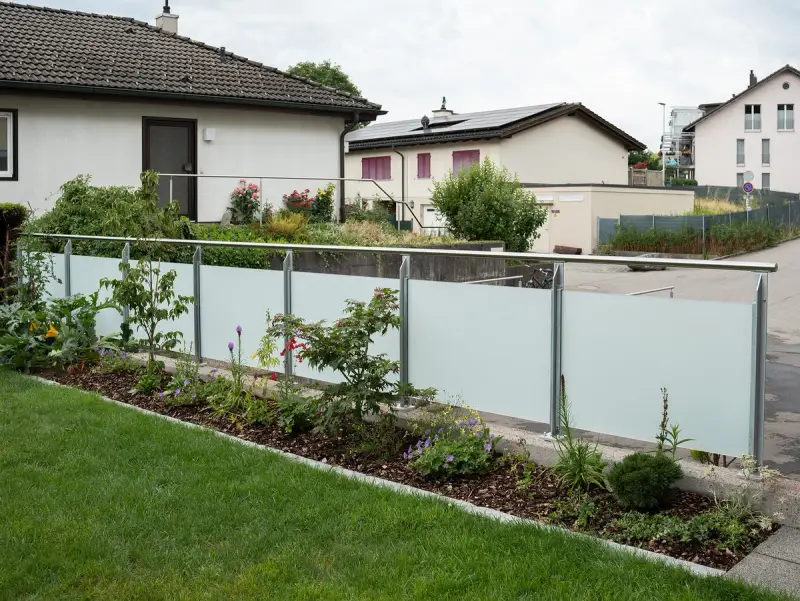 Kundenprojekt Glasgeländer Classic
