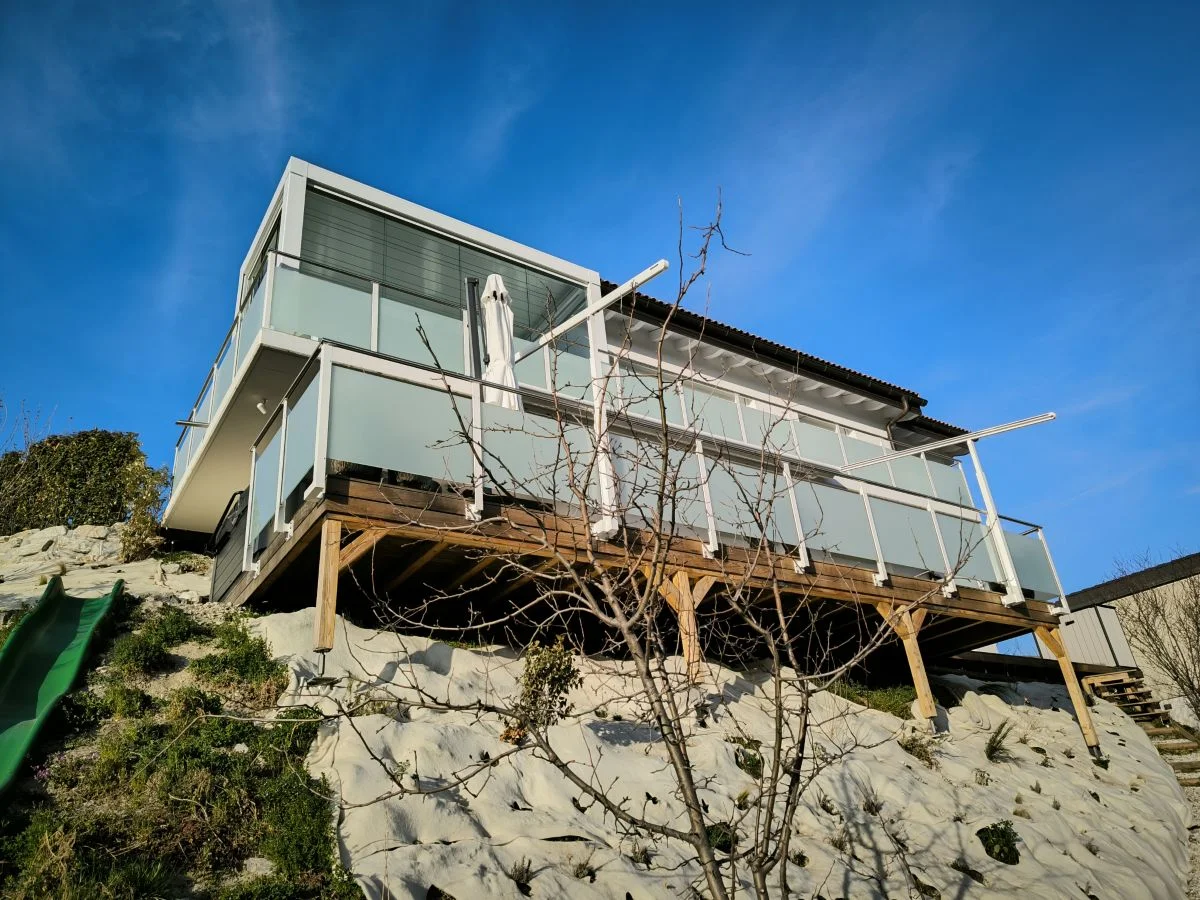 Kundenprojekt Glasgeländer Classic