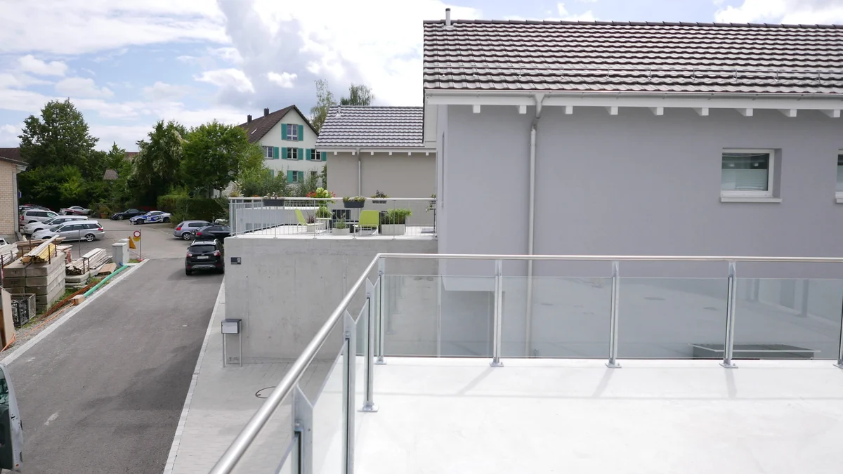 Kundenprojekt Glasgeländer Classic