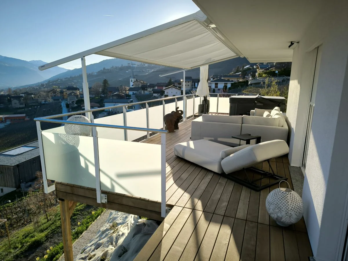 Kundenprojekt Glasgeländer Classic