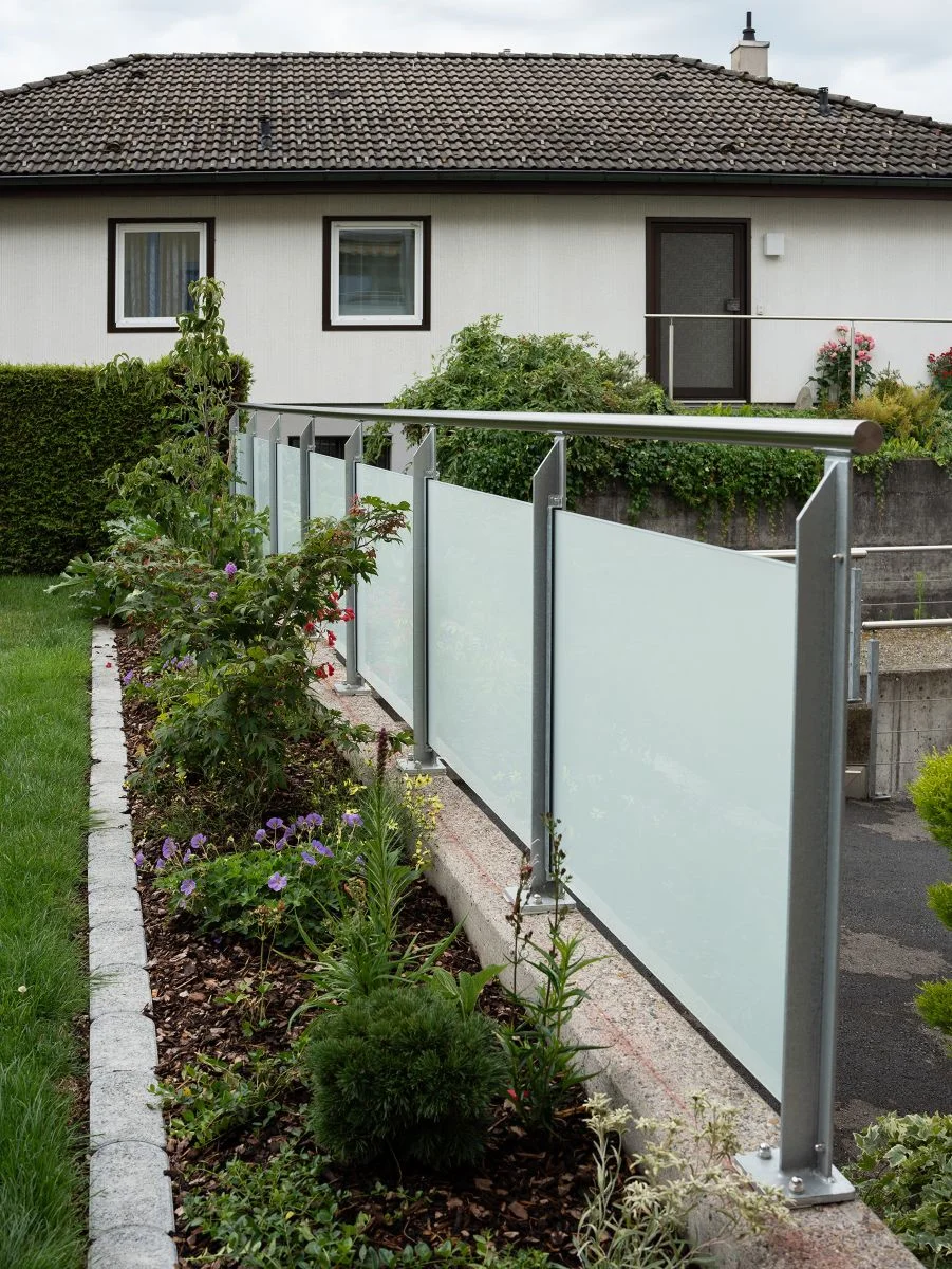 Kundenprojekt Glasgeländer Classic