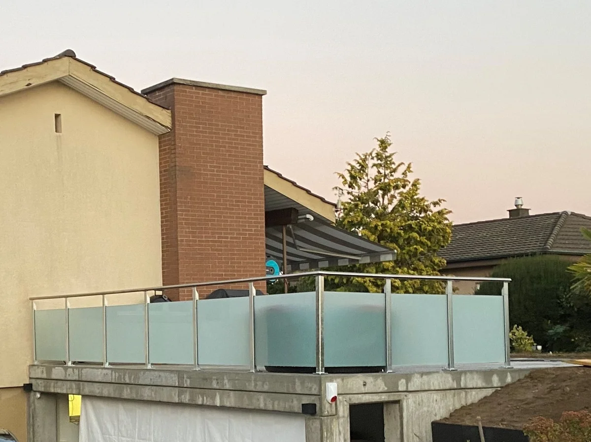 Kundenprojekt Glasgeländer Classic