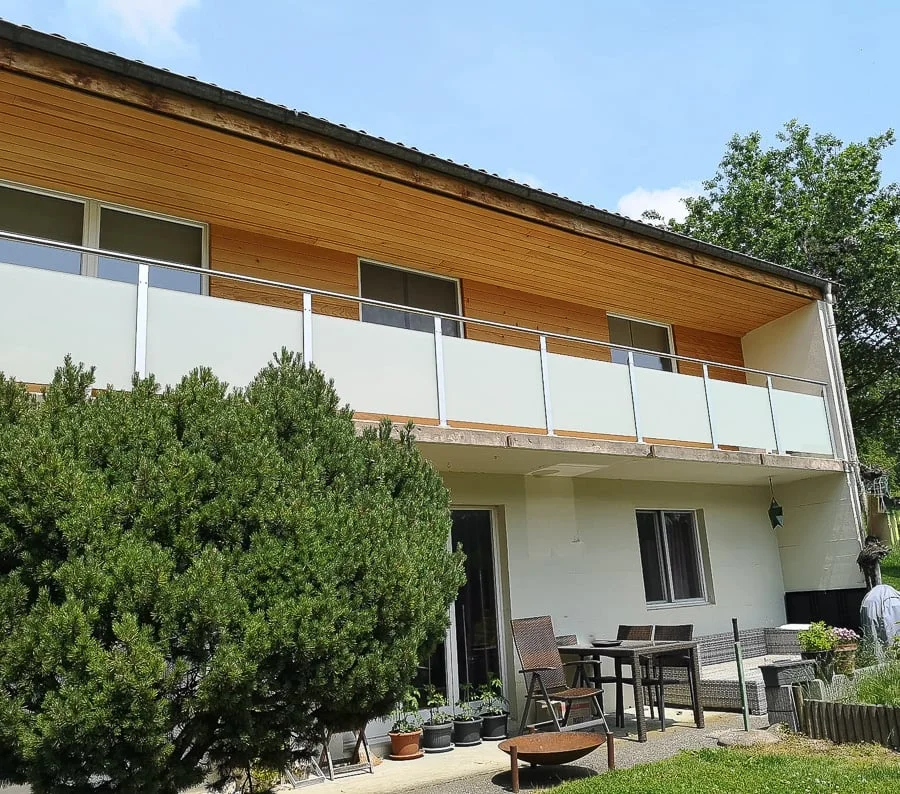 Kundenprojekt Glasgeländer Classic