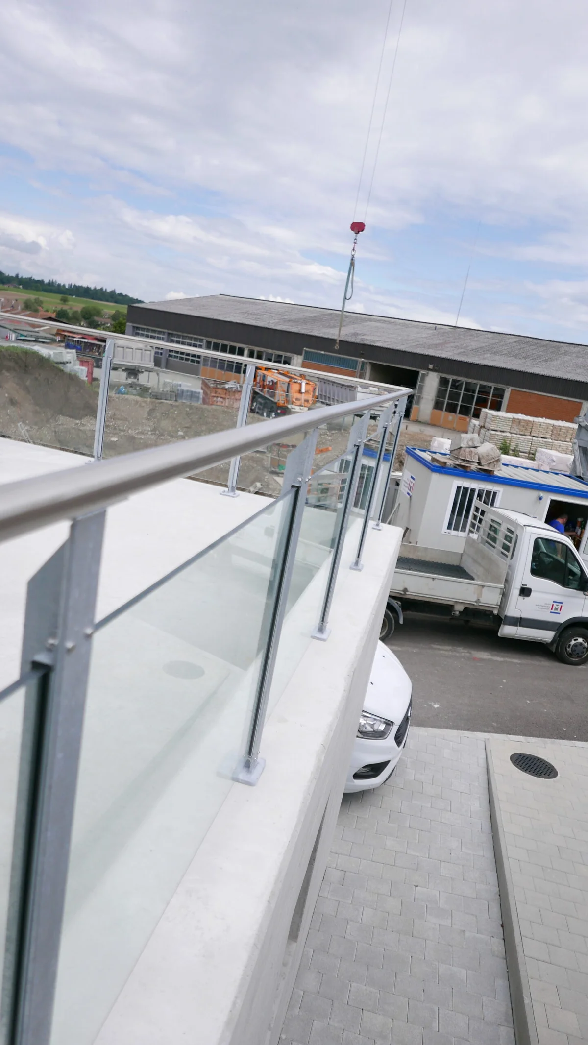 Kundenprojekt Glasgeländer Classic