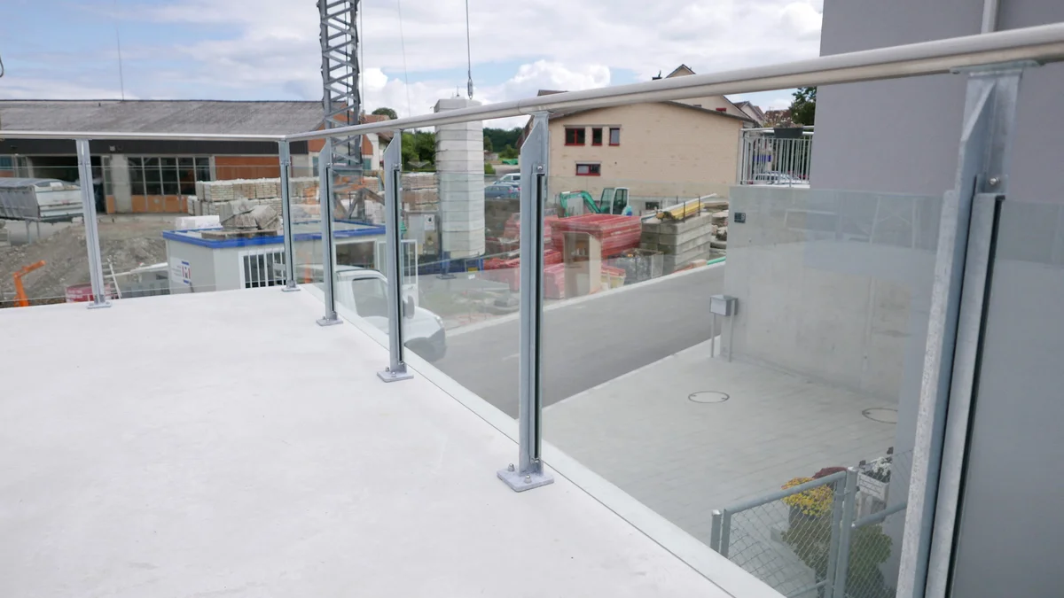 Kundenprojekt Glasgeländer Classic