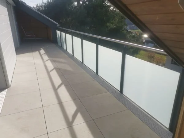 Kundenprojekt Glasgeländer Classic