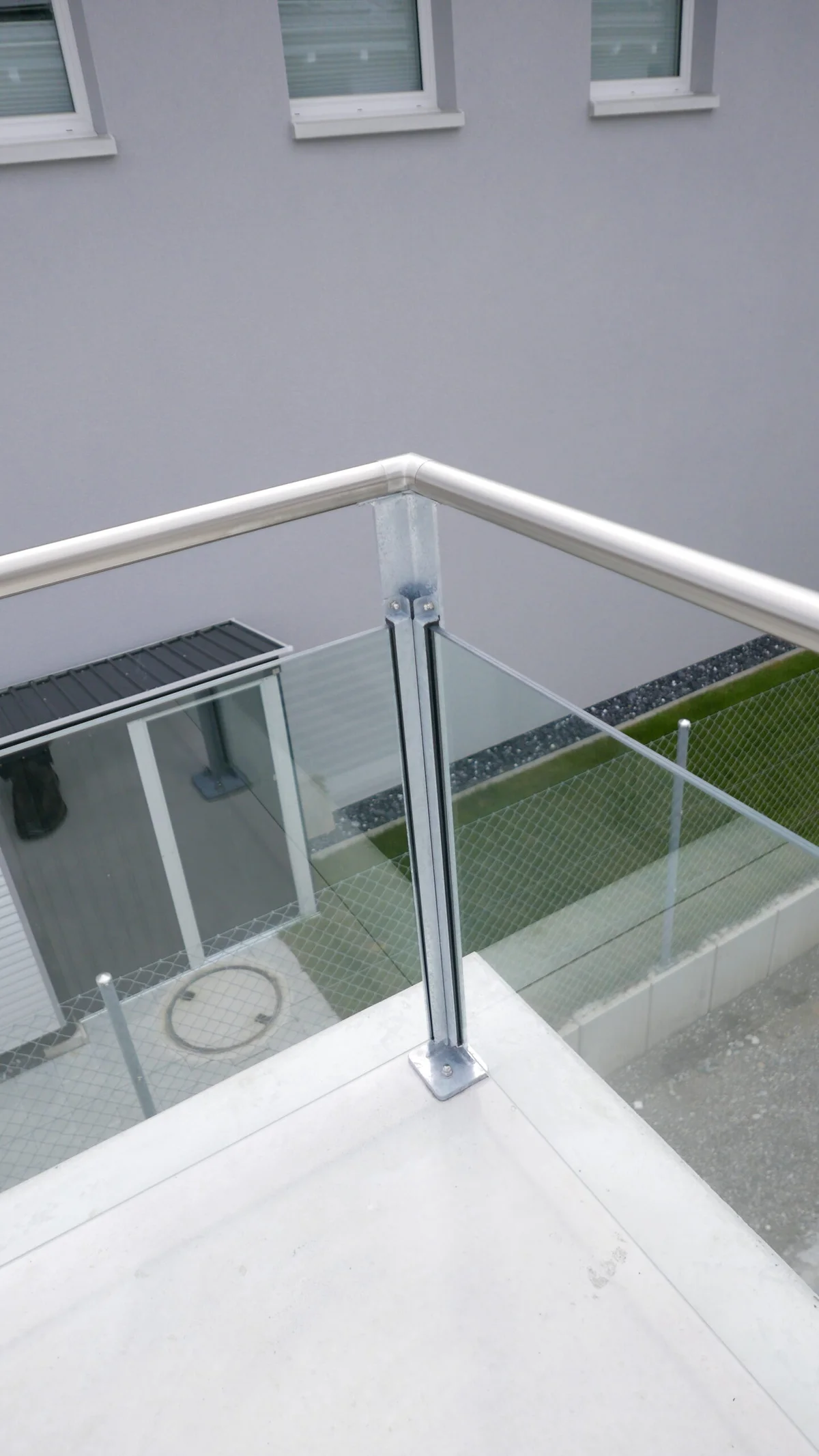 Kundenprojekt Glasgeländer Classic