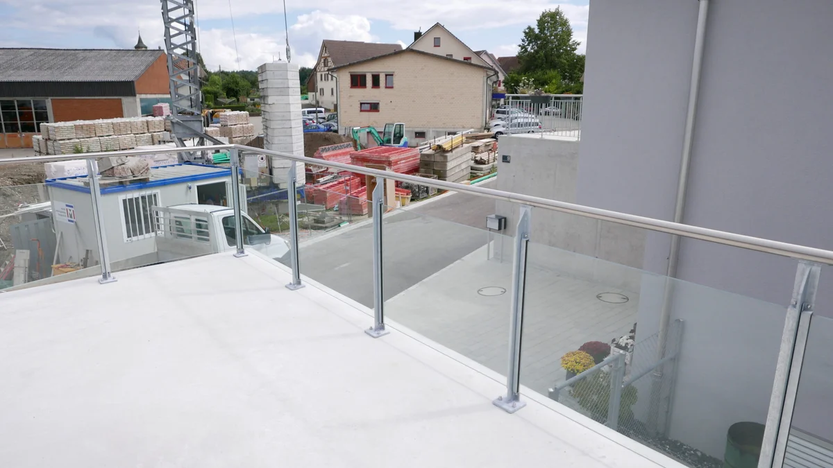 Kundenprojekt Glasgeländer Classic