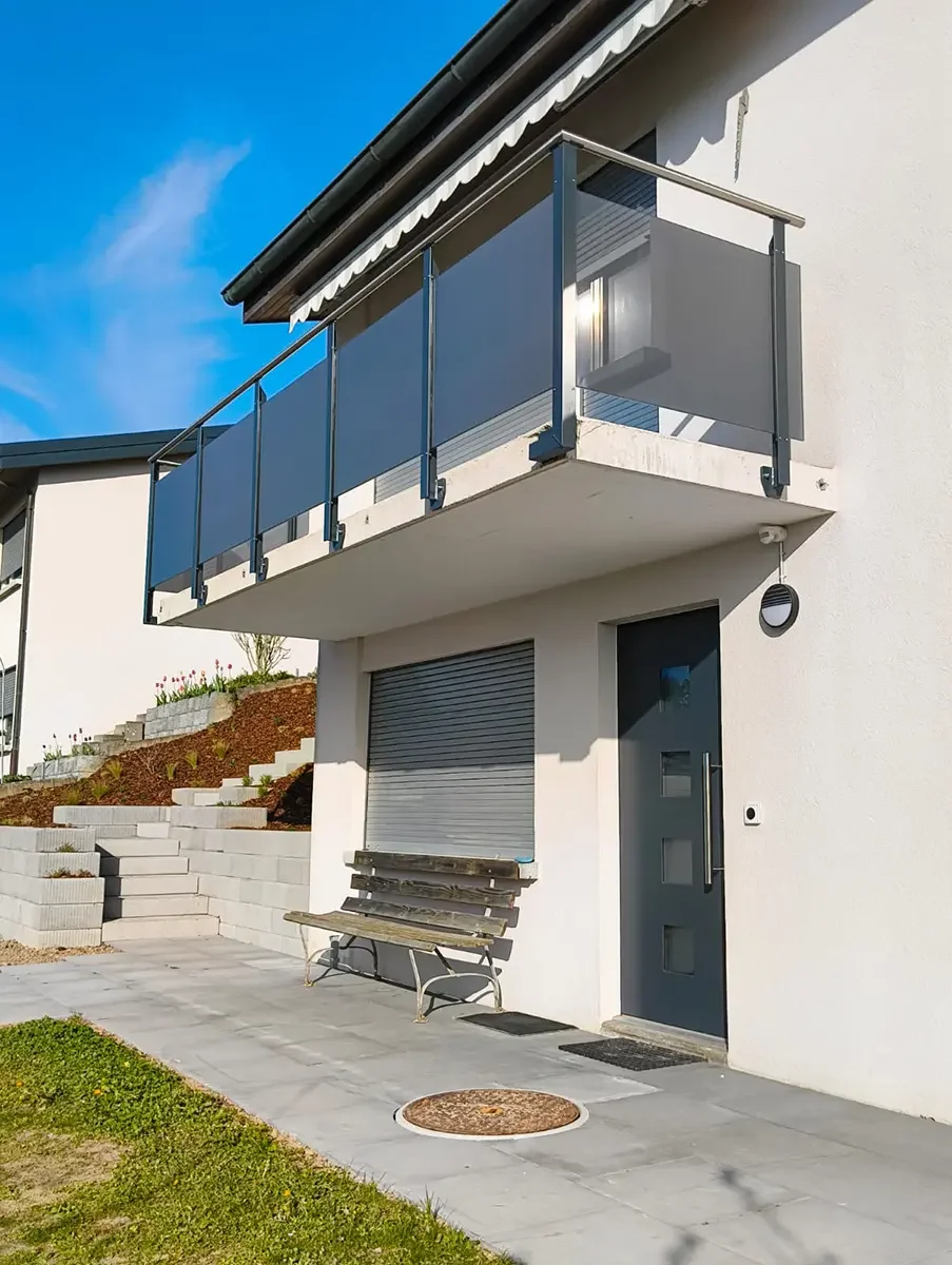 Kundenprojekt Glasgeländer Classic