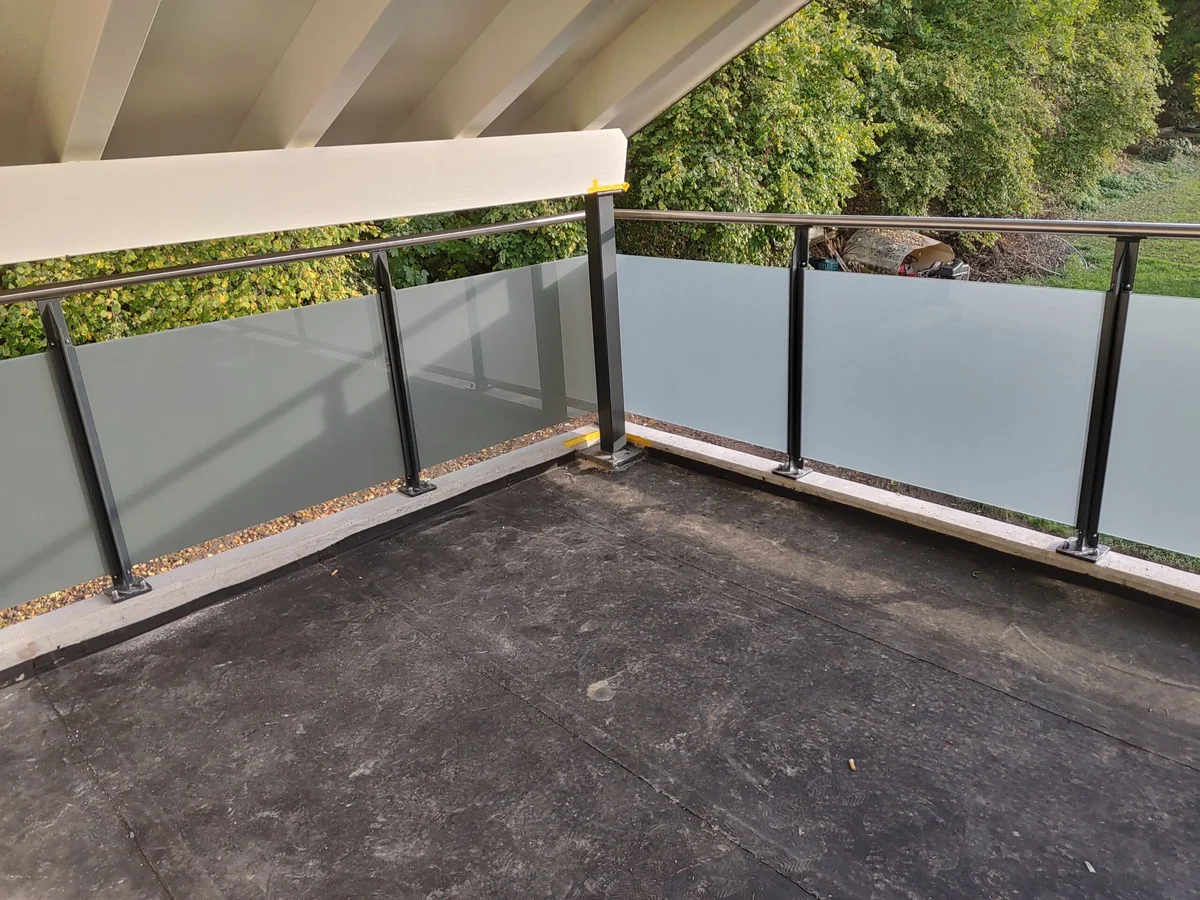 Kundenprojekt Glasgeländer Classic