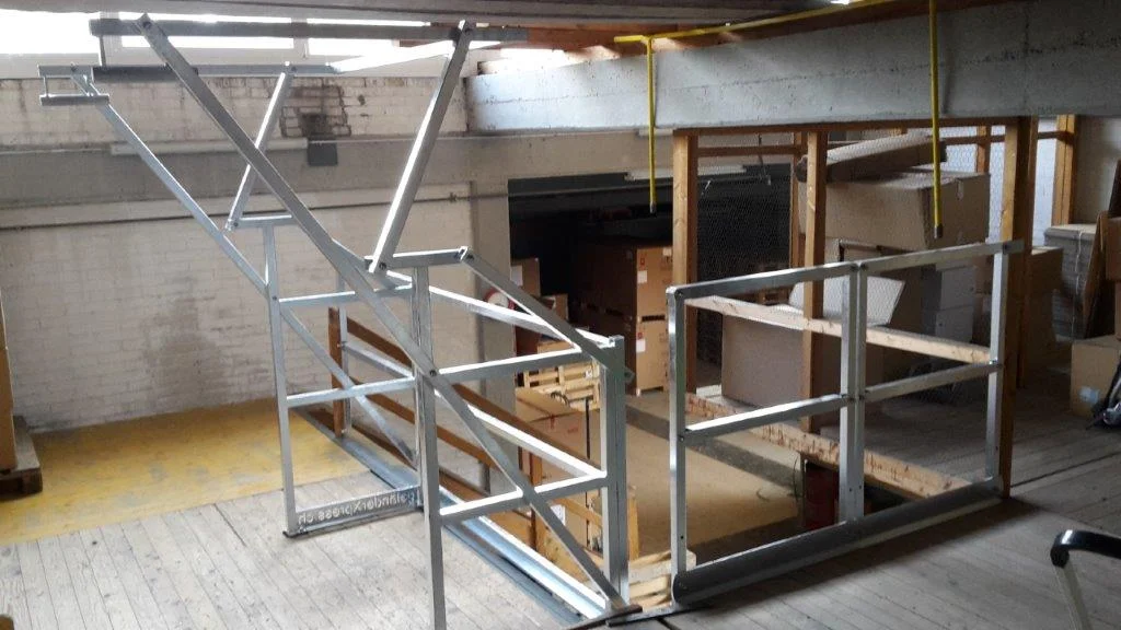 Kundenprojekt Palettenschleuse