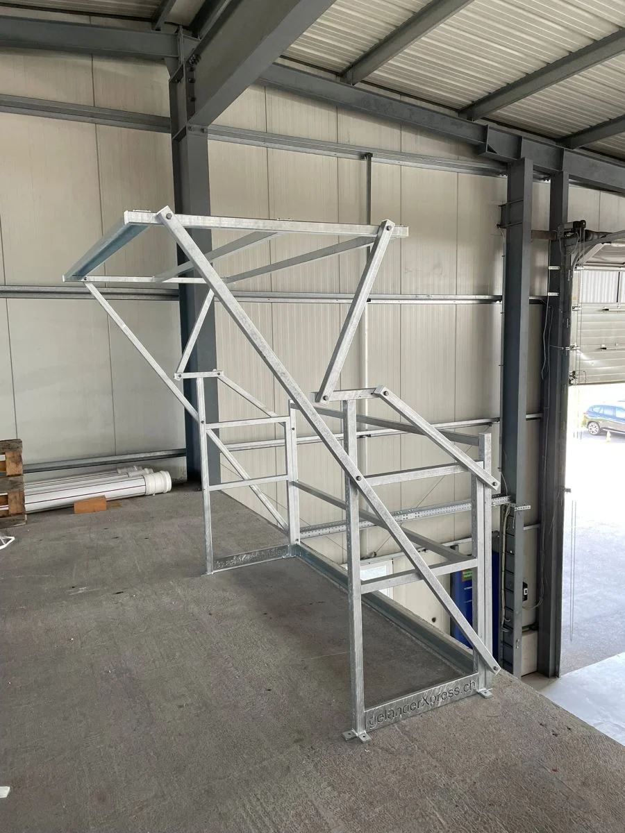 Kundenprojekt Palettenschleuse