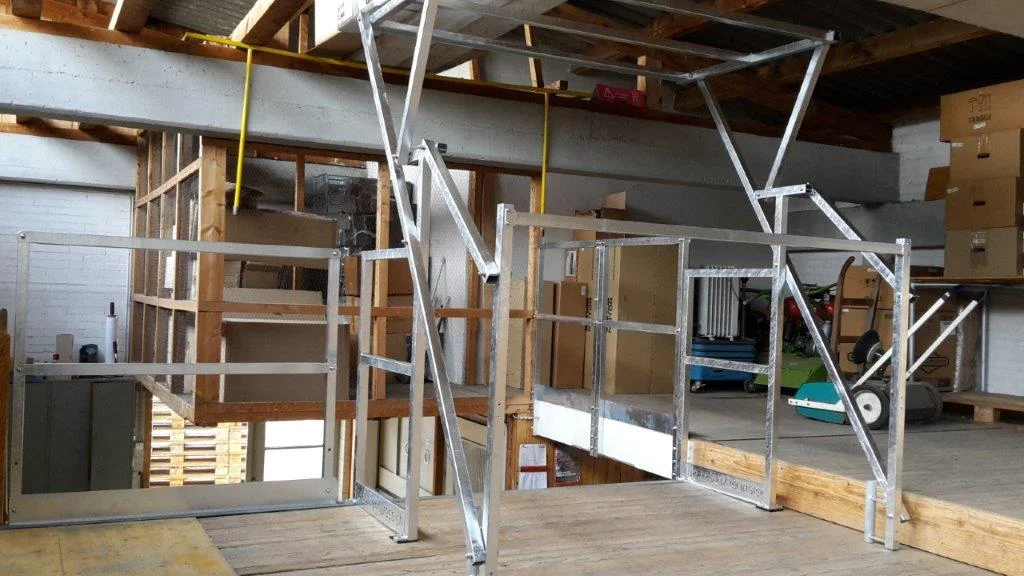 Kundenprojekt Palettenschleuse