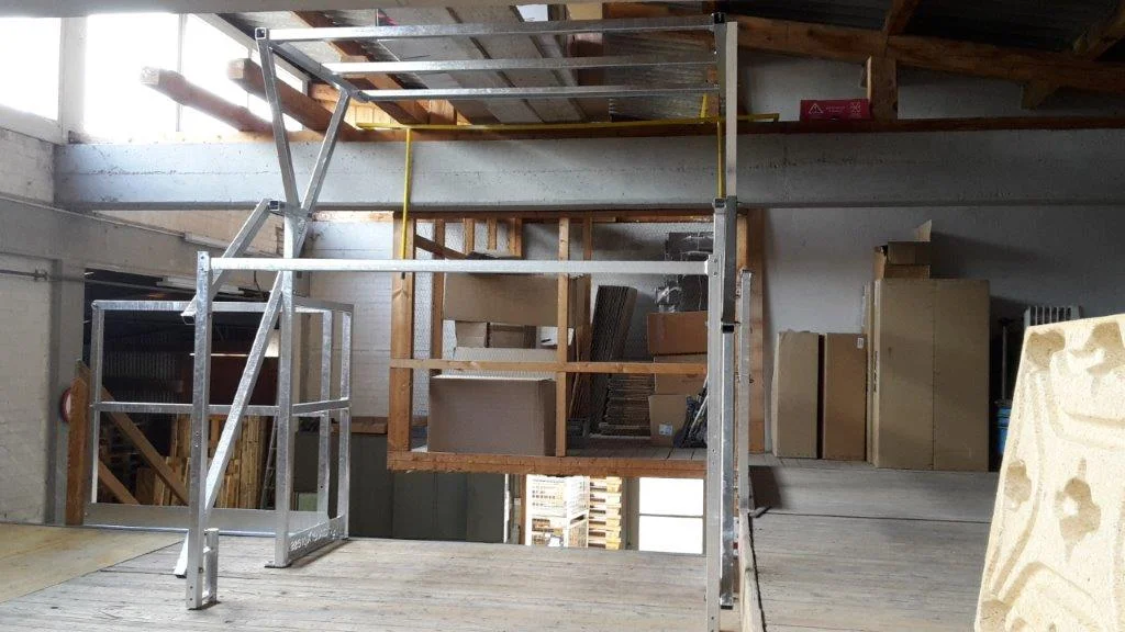 Kundenprojekt Palettenschleuse