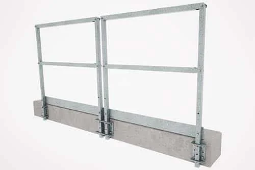 Industriegeländer aufbauen