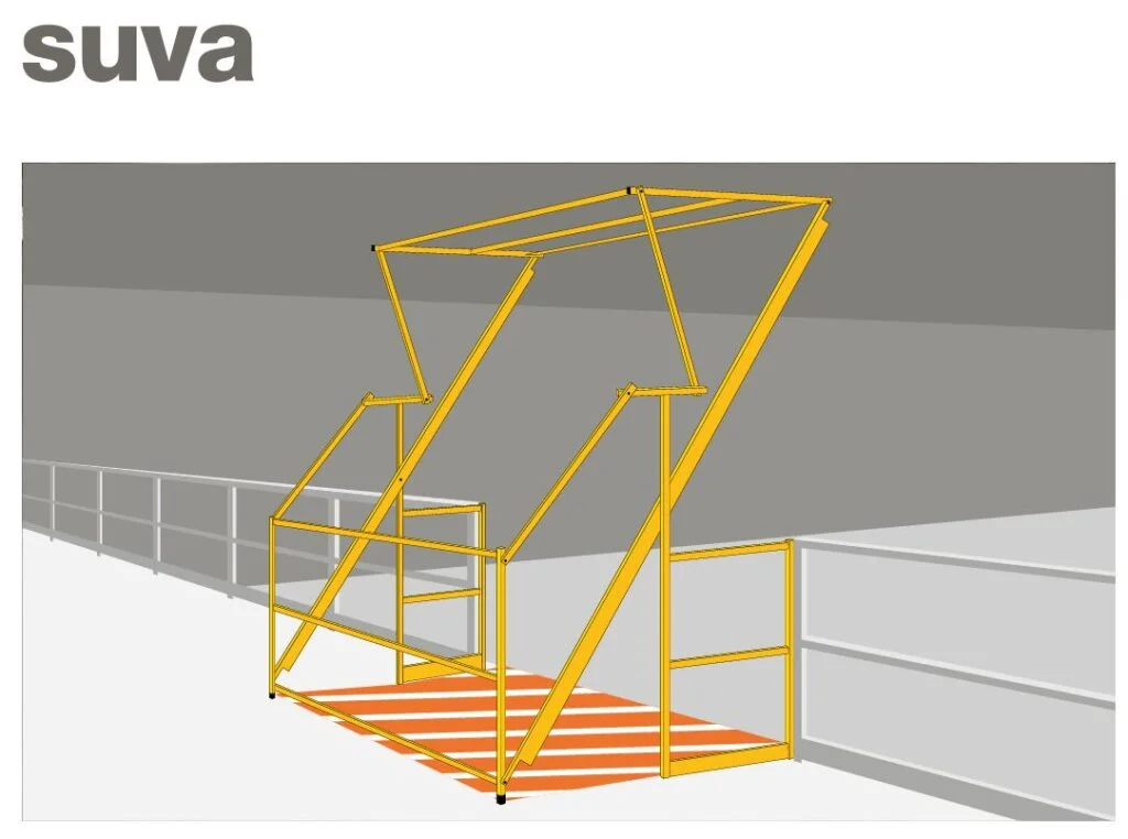 Schwenkschleuse – Palettenschleuse Xpress
