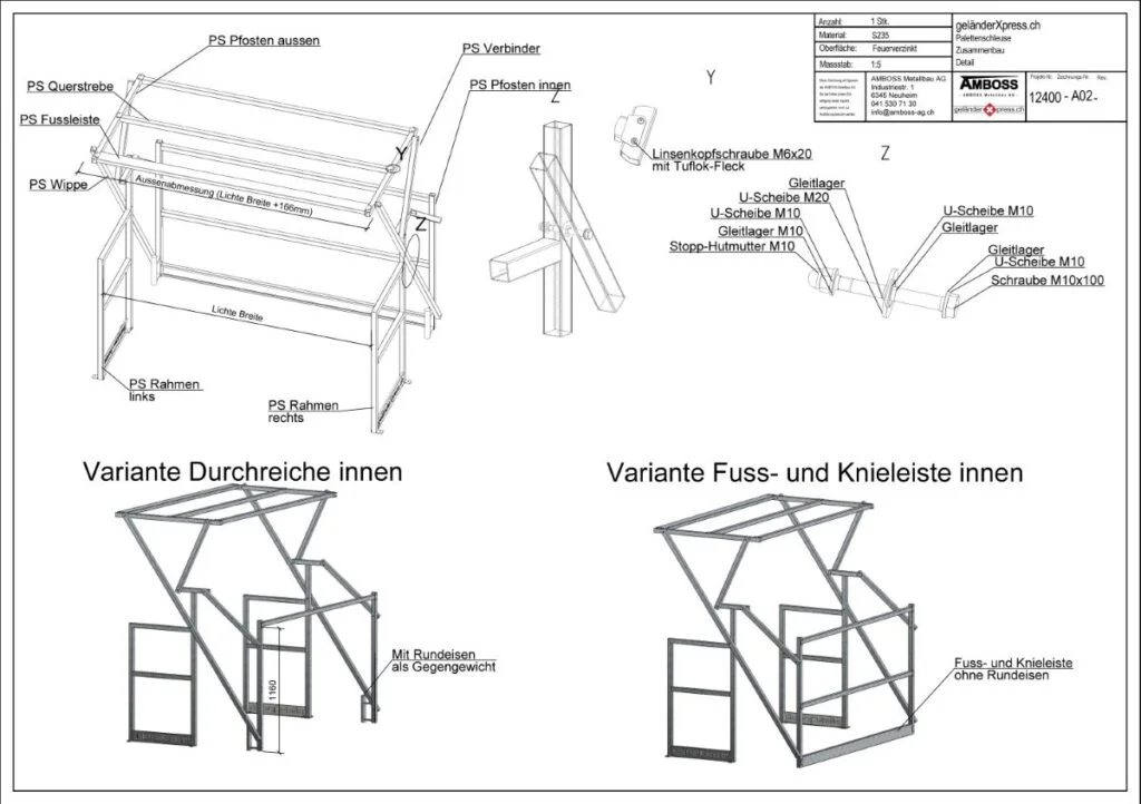 Palettenschleuse montieren – Schritt-für-Schritt-Anleitung