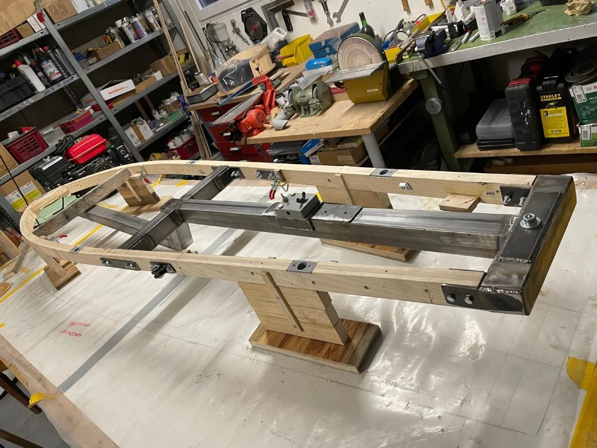 Ein Cyclekart ist eine Replica von Rennautos aus den 20er und 30er Jahren. Unser Kunde bestellte die Stahlprofile für seinen Cyclekart.